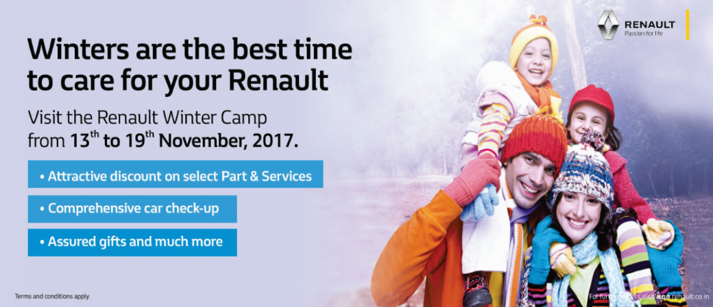 renault winter camp