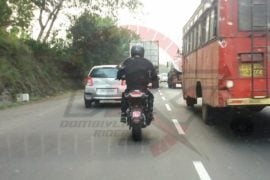 2018 Benelli Leoncino Spy Shot 2