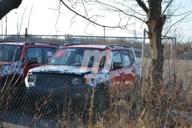 2018 Jeep Renegade Facelift Spyshot 2