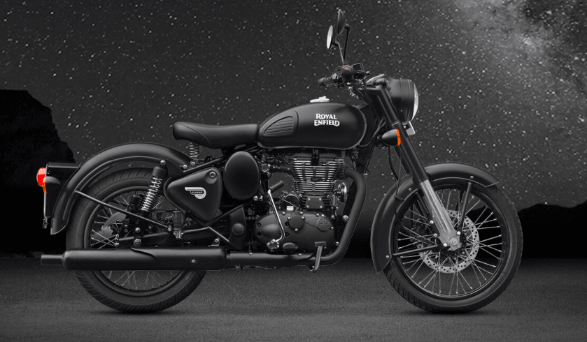 Limited Edition Stealth Black Royal Enfield Classic 500