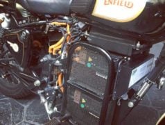 Royal Enfield Classic Electric Thailand Side Angle Images Battery Pack Protection Images