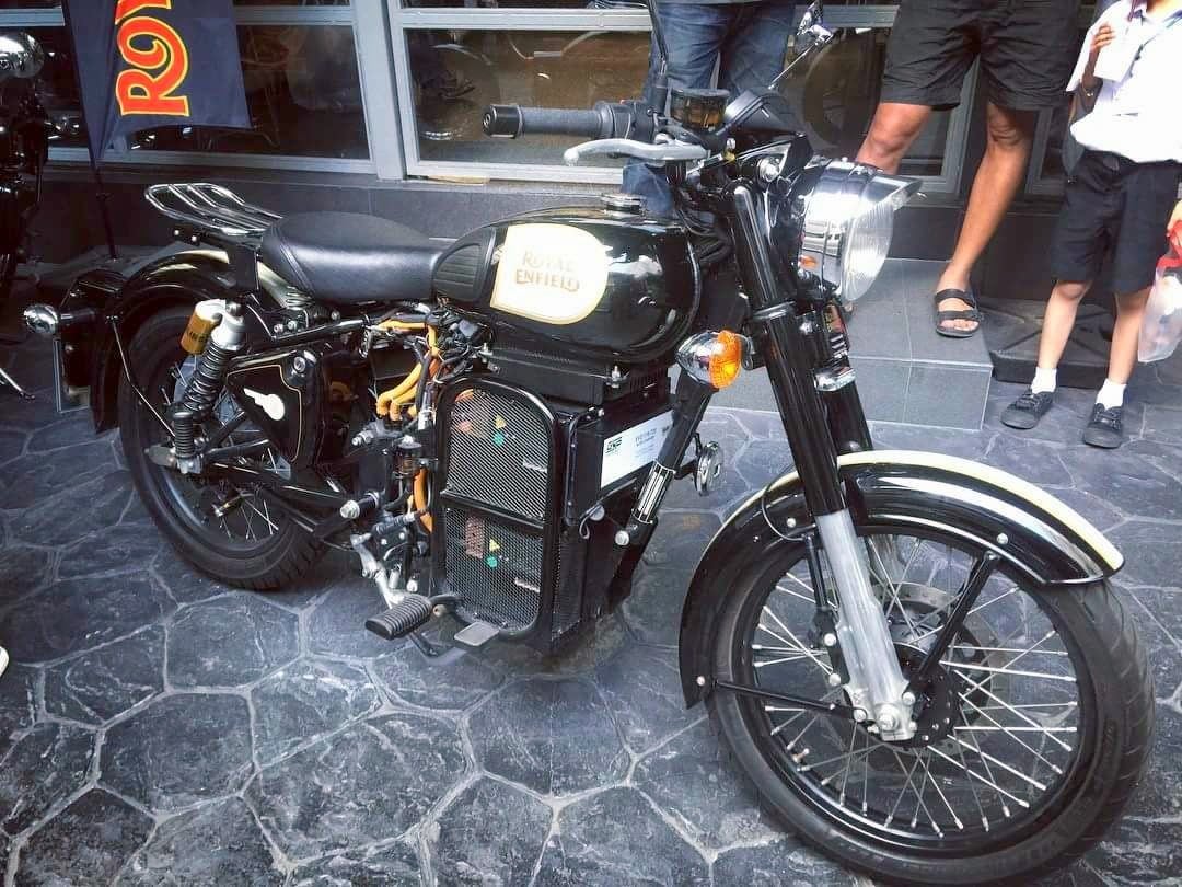 royal enfield gearless bike