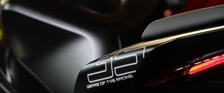 Tvs apache rr 310 launch 35 emblem