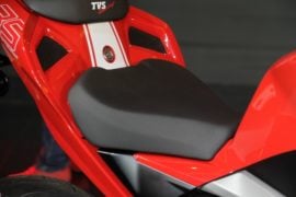 TVS-Apache-RR-310-launch-front-seat