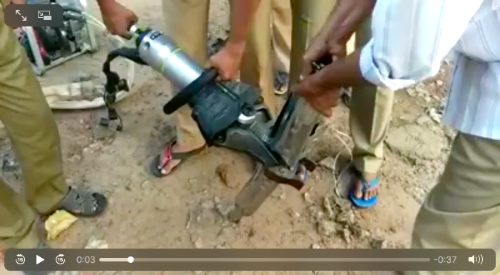 bengaluru traffic police silencer destroyer