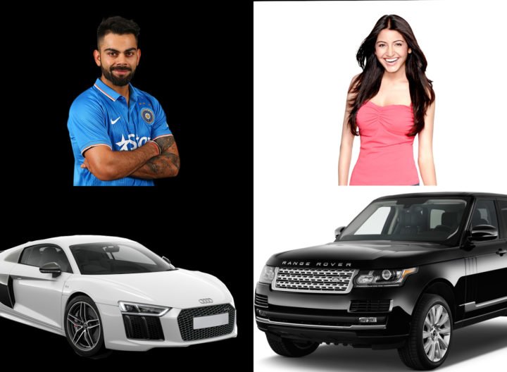 cars of virat kohli and anushka sharma