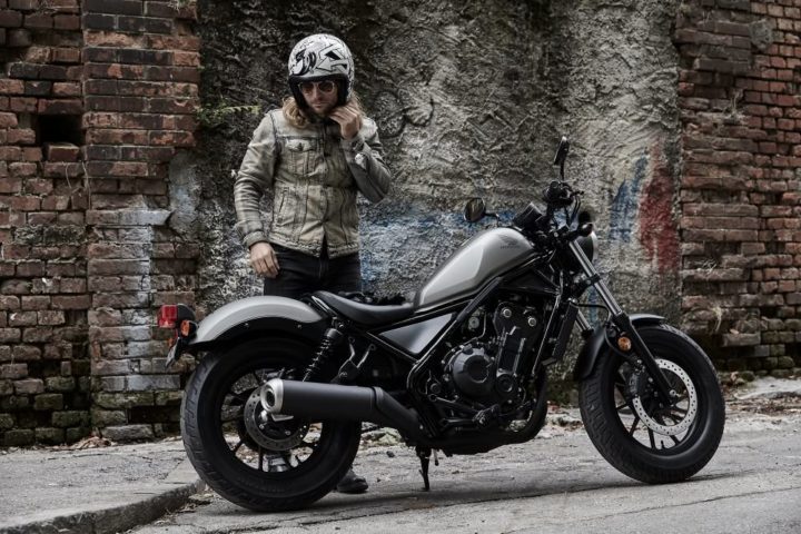 honda bikes at auto expo 2018 - honda rebel 300