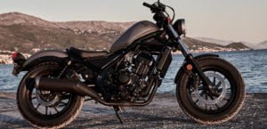 honda rebel 300 india images side profile brown