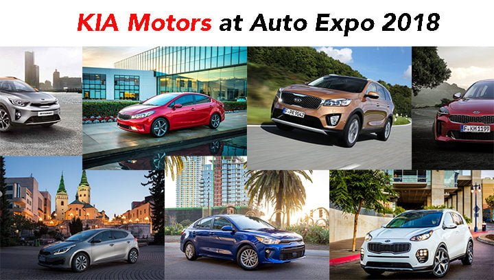 kia cars at auto expo 2018