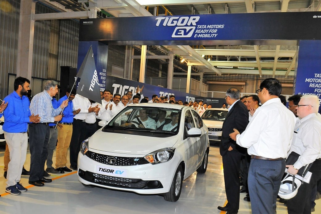 tata tigor electric vehicle ev image