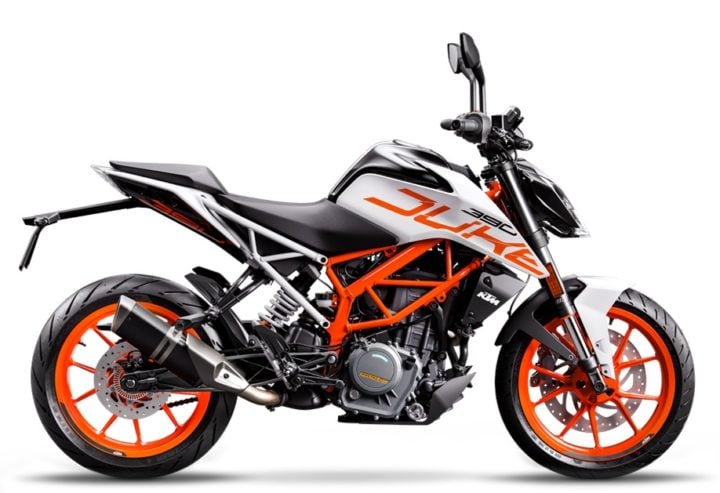 2018 Ktm 390 Duke White Colour Model