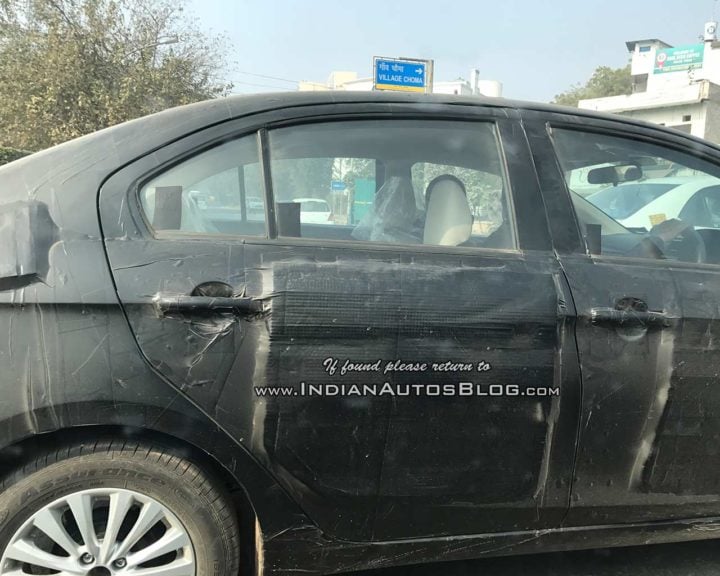 2018 Maruti Suzuki Ciaz facelift right side profile image