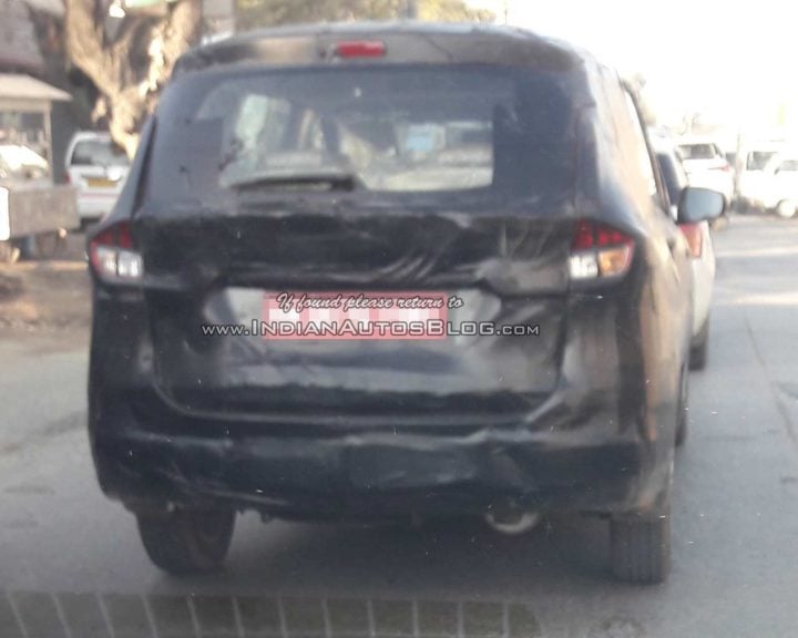 2018 Maruti Suzuki Ertiga image rear angle