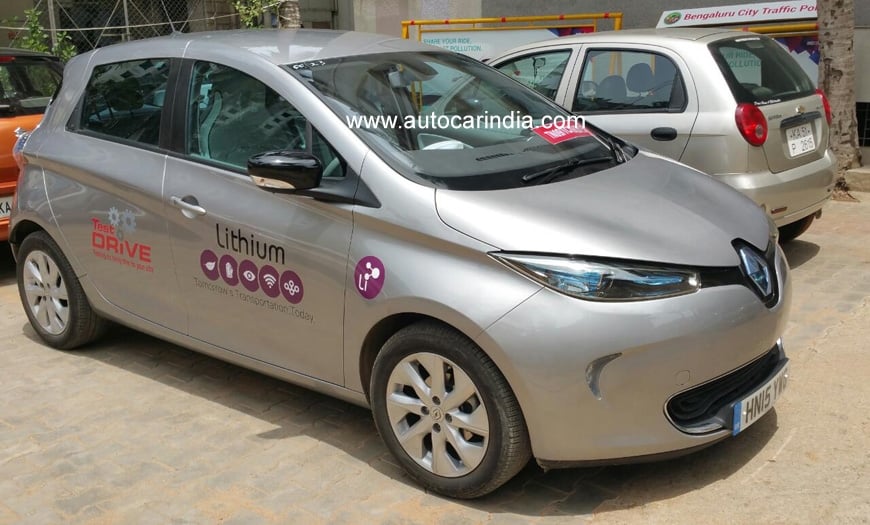 2018 Renault Zoe EV Spied