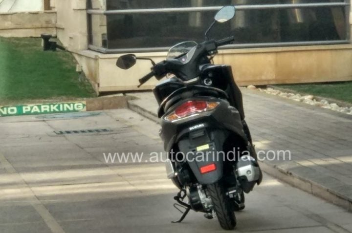 2018 Suzuki Burgman Street spied