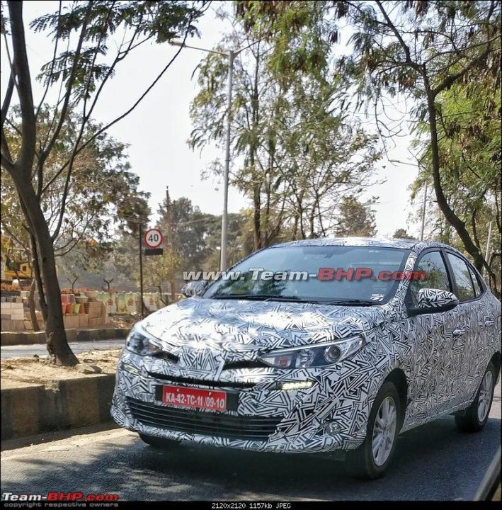 2018 Toyota Vios spied 1