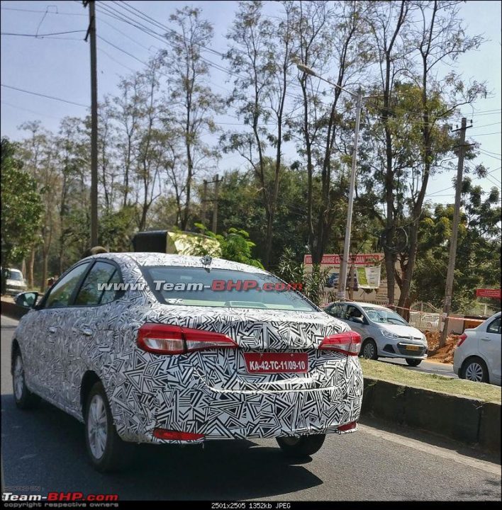 2018 Toyota Vios spied