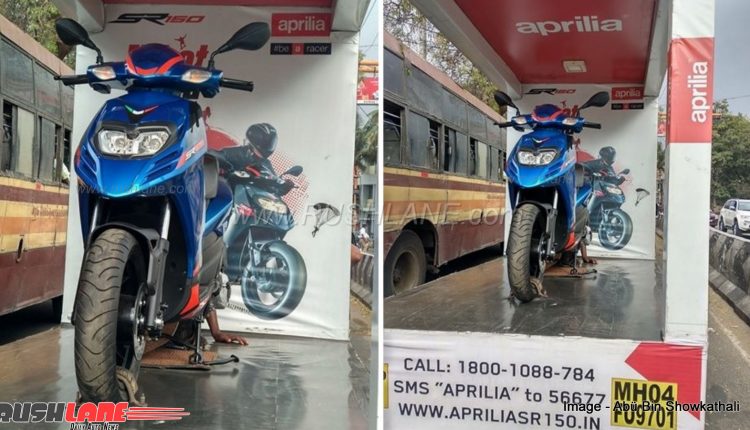 2018 aprilia sr 150 colours blue