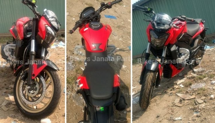 Bajaj Dominar Racing Red Colour