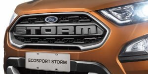 Ford EcoSport Storm Images front grille