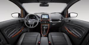 Ford EcoSport Storm Images Interior Dashboard Front View