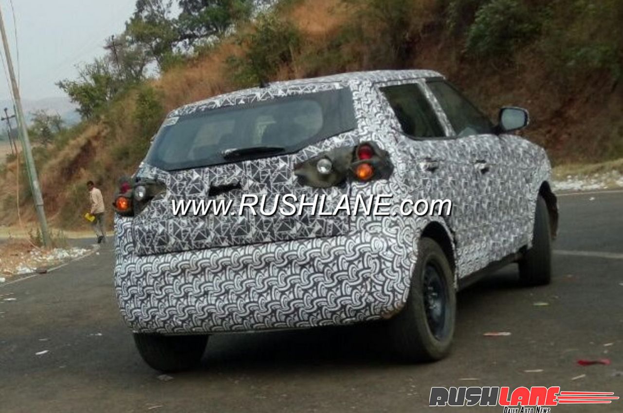 Mahindra S201 spy shot