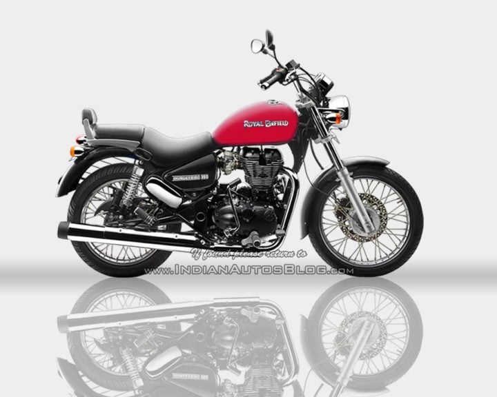 Royal Enfield Thunderbird Redditch Red Colour