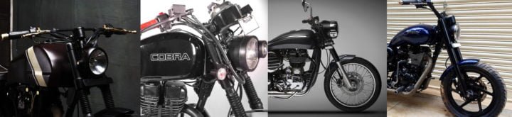 best modified royal enfield motorcycles india