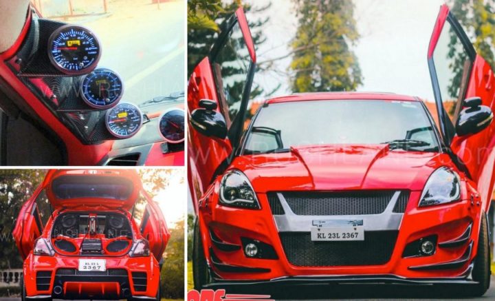 modified maruti swift images