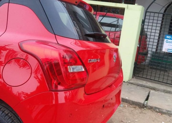 new maruti swift 2018 red colour images rear taillamp