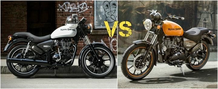 2018 Royal Enfield Thunderbird 350X vs 500X main