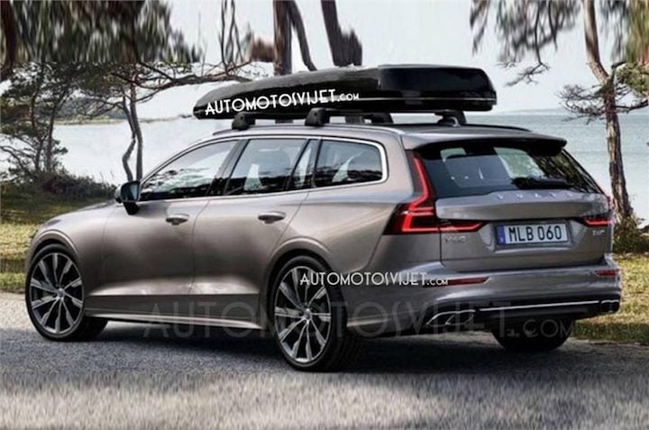 2018 Volvo V60 side profile