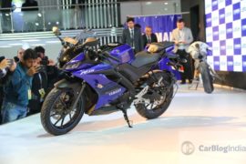 2018 yamaha r15 v3.0 images blue colour