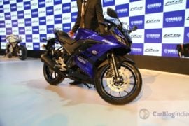 2018 yamaha r15 v3.0 images blue colour