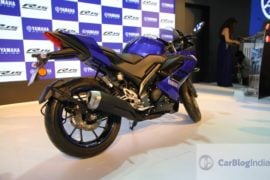 2018 yamaha r15 v3.0 images blue colour