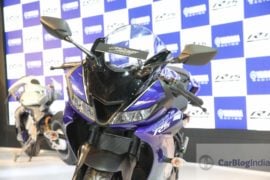 2018 yamaha r15 v3.0 images blue colour