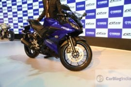 2018 yamaha r15 v3.0 images blue colour