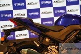 2018 yamaha r15 v3.0 images blue colour