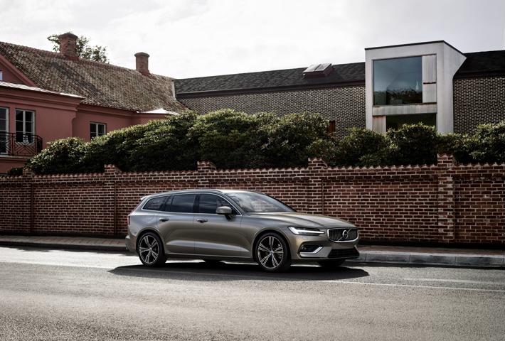 New Volvo V60 Estate front profile