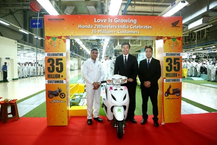 Honda two-wheeler