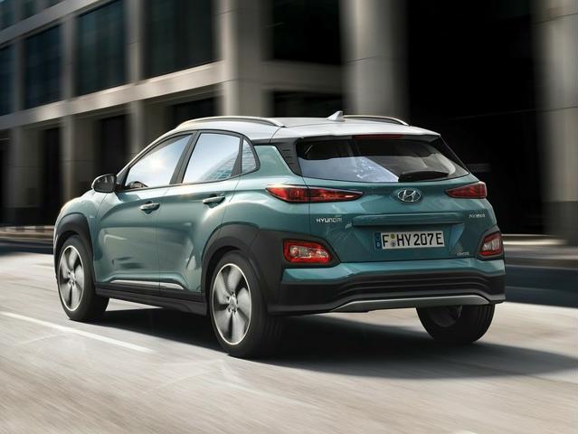 Hyundai Kona Electric Rear Profile