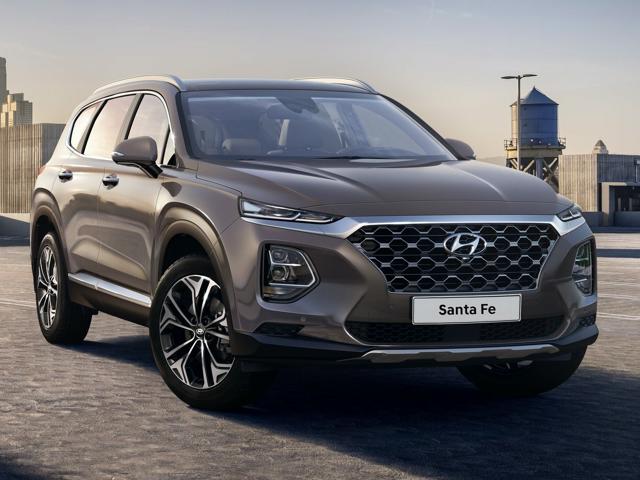 2019 Hyundai Santa Fe Front Profile