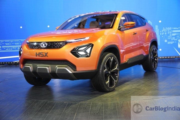 Tata H5X SUV concept front