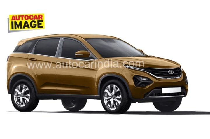 Tata Q501 Harrier SUV Rendering