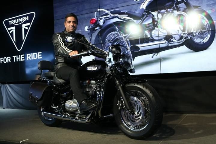 Triumph Bonneville Speedmaster Vimal Sumbly