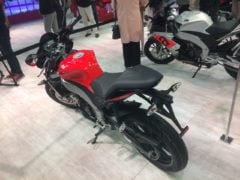 aprilia tuono 150 cc motorcycle images from auto expo 2018