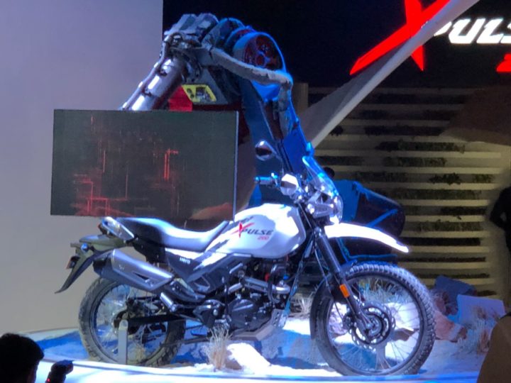 hero xpulse india debut at auto expo 2018