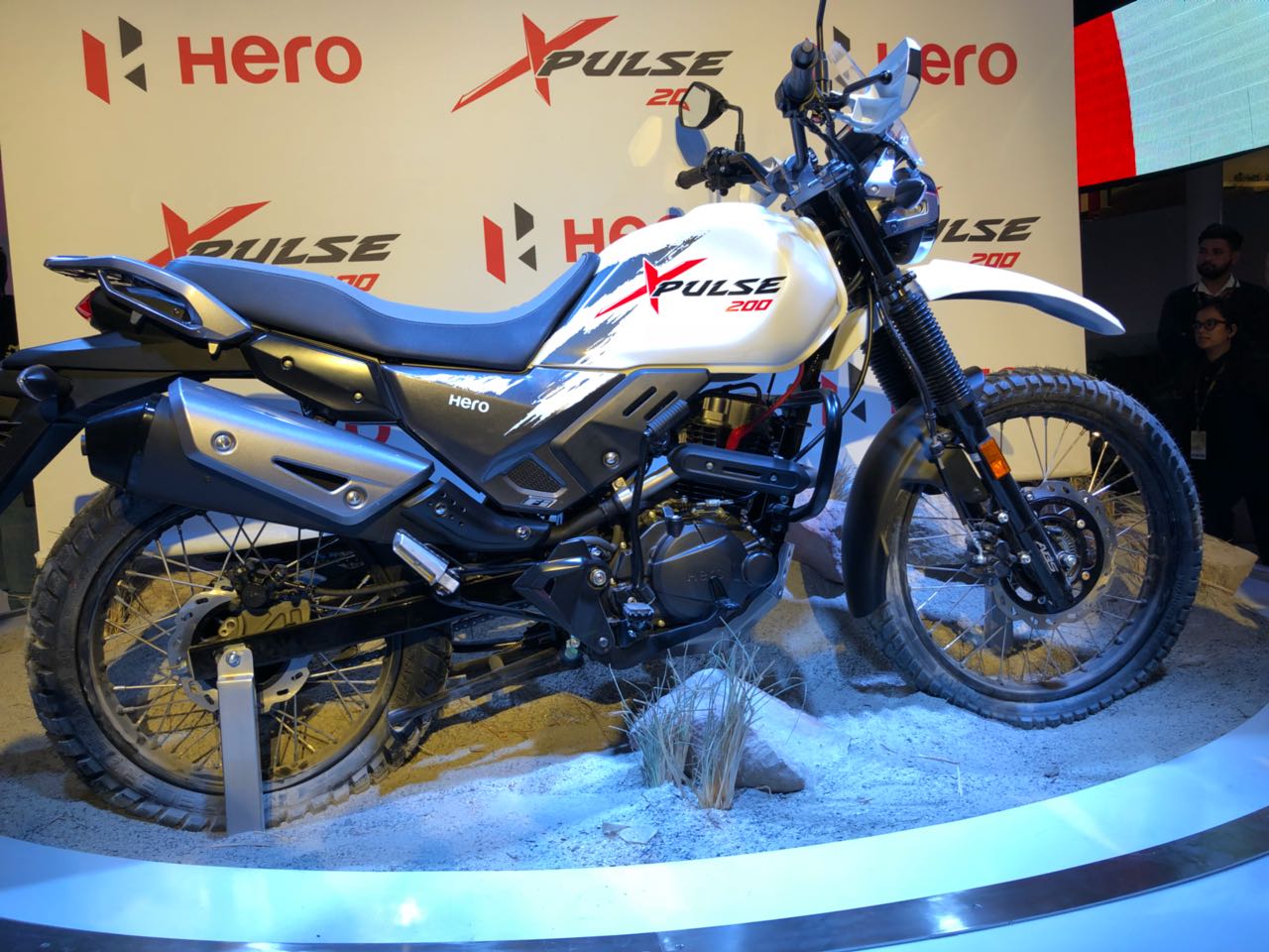 Hero Xpulse India Debut at Auto Expo 2018 Car Blog India Hero Xpulse 200