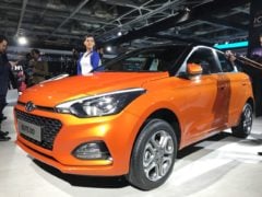 new 2018 hyundai elite i20 images front-angle orange black