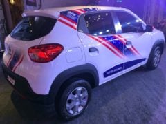 renault kwid superhero edition captain america images